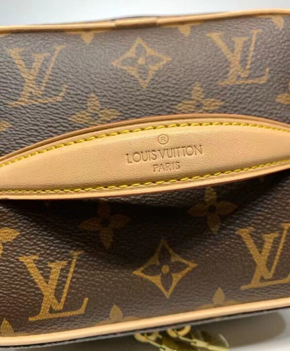 Louis Vuitton NICE mini cosmetic bag Brown